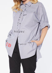 Karin Shirt - Navy