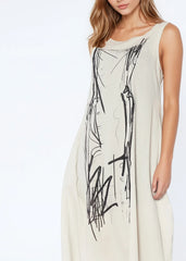 Andy Dress - Plaster Black