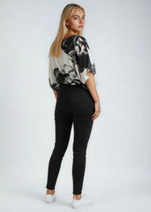 Cara Top - Pearl Coal