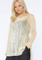 Shadows Top - Vintage Milk