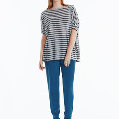 Between the Lines Top - Black