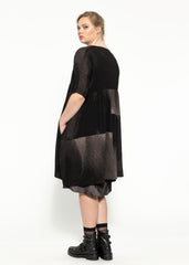 Seedling Dress - Black Shadow