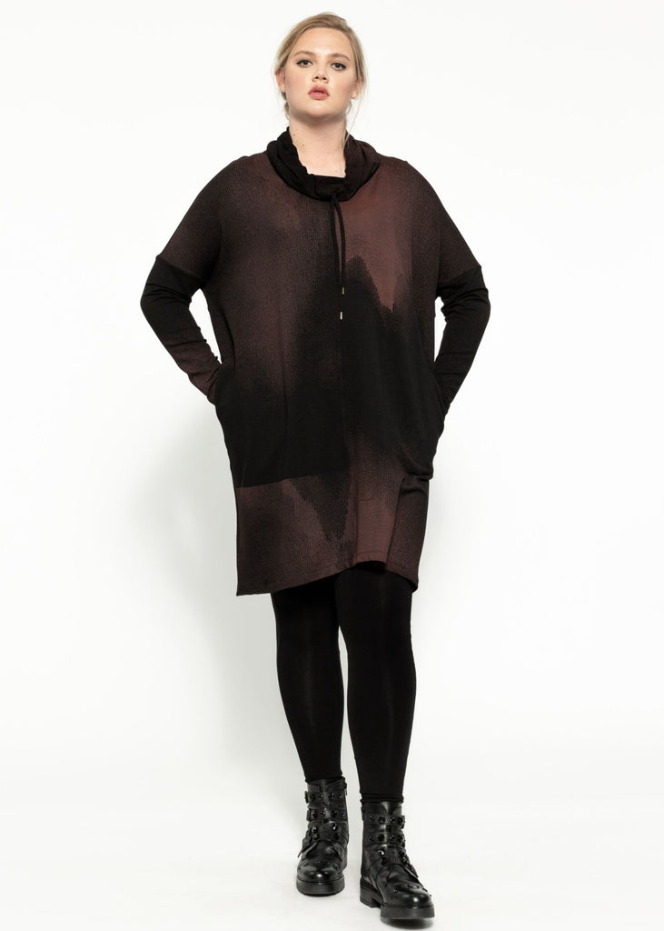 Serenity Dress - Black Garnet