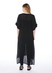Spiral Dress - Black