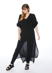 Spiral Dress - Black