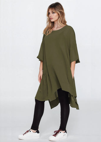 Biba Dress - Swamp
