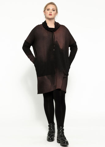 Serenity Dress - Black Garnet